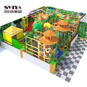 Structure de jeu diversifiée pour aire de jeu pour enfants